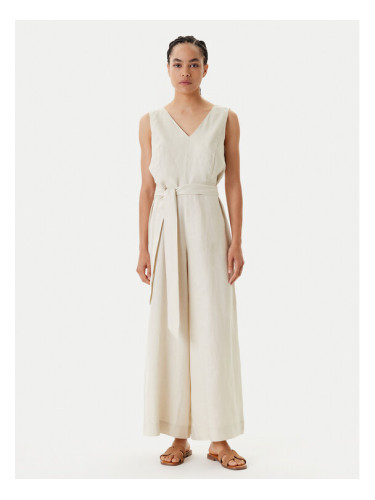 United Colors Of Benetton Гащеризон 4AGHDT00E Бежов Wide Leg