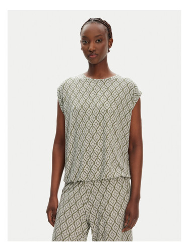 Olsen Блуза 11105104 Зелен Regular Fit