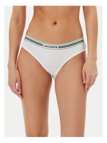 Lacoste Класически дамски бикини 8F8185 Бял