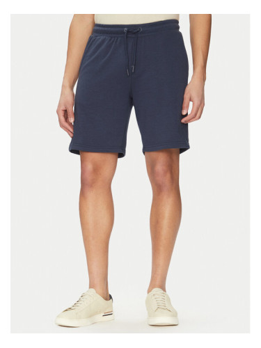 Blend Спортни шорти 20718381 Тъмносин Regular Fit