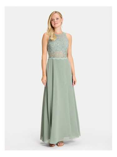 Swing Официална рокля 5AI01400 Зелен Regular Fit