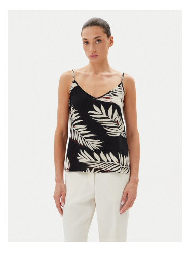 Vero Moda топ Easy Joy 10297362 Черен Regular Fit