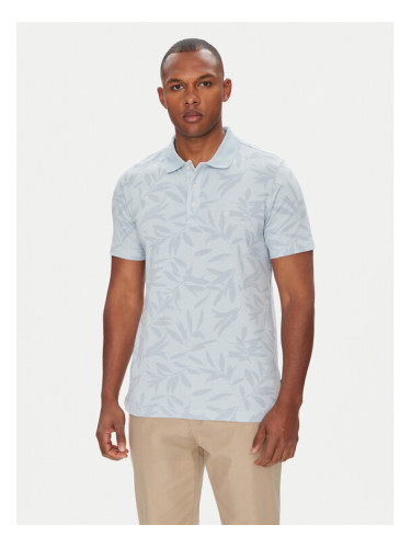 Pierre Cardin Тениска с яка и копчета C5 21434.2117 Светлосиньо Regular Fit