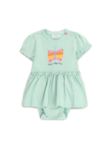 Coccodrillo Детско боди WC5112801TGN Зелен