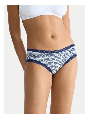 Sloggi Комплект 3 чифта класически бикини Go Crush 10219671 Син