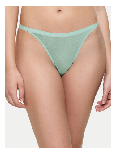 Triumph Бикини тип прашка Signature Sheer 10216494 Зелен