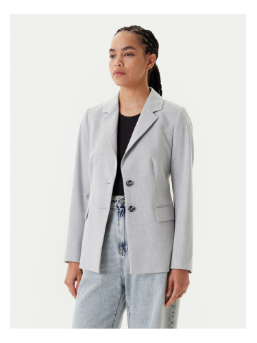 United Colors Of Benetton Сако 2R4CDW02W Сив Slim Fit
