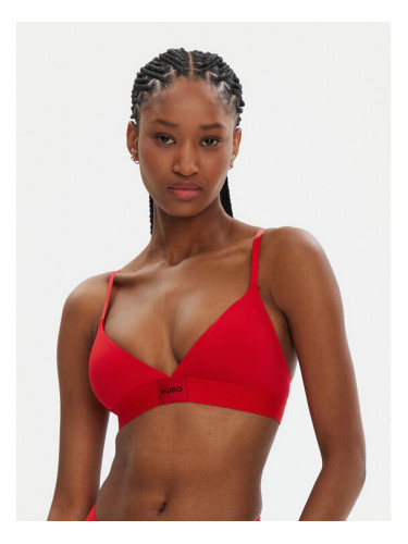 HUGO Сутиен бралет Red Label 50503098 Червен
