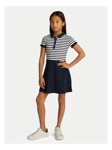 Tommy Hilfiger Ежедневна рокля Skater KG0KG08484 D Тъмносин Regular Fit