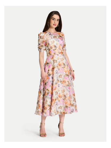 Swing Коктейлна рокля 5AJ02300 Цветен Regular Fit