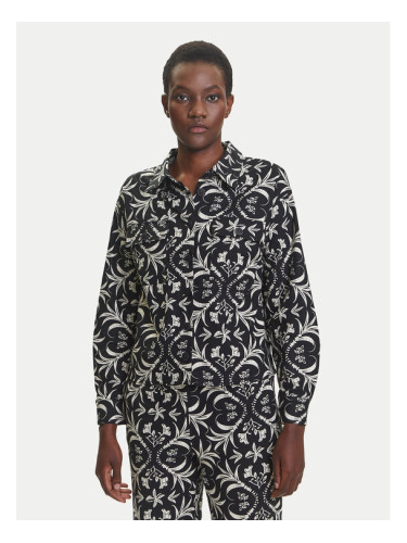 Olsen Риза 12002145 Черен Regular Fit