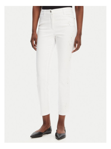 Olsen Дънки 14002416 Бял Slim Fit