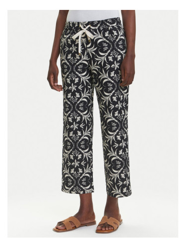 Olsen Текстилни панталони 14002434 Черен Regular Fit