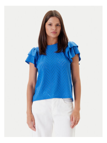 JDY Блуза Carla 15351452 Син Regular Fit