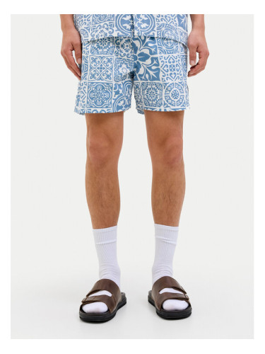 Jack & Jones Плувни шорти Maui 12277730 Светлосиньо Regular Fit