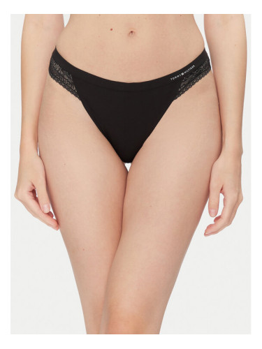 Tommy Hilfiger Бикини тип прашка UW0UW02473 Черен