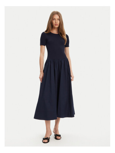 STAUD Ежедневна рокля Laroquette R25S2252PM Тъмносин Regular Fit