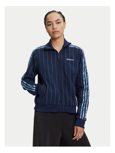 adidas Суитшърт Liberty London Tonal Blocked JC5306 Тъмносин Regular Fit