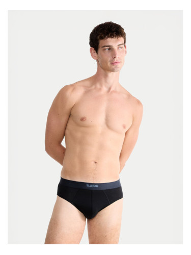 Sloggi Комплект 2 чифта слипове 10222378 Черен