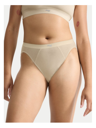 Sloggi Класически дамски бикини Ever Ease 10219658 Бежов