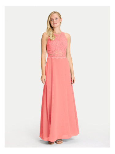 Swing Официална рокля 5AI01400 Коралов Regular Fit