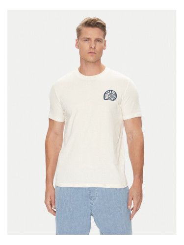 Mustang Тишърт Austin 1016489 Екрю Regular Fit