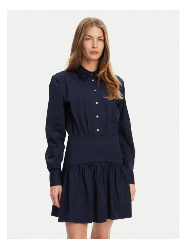 STAUD Рокля тип риза Rocco R25S2112PO Тъмносин Regular Fit