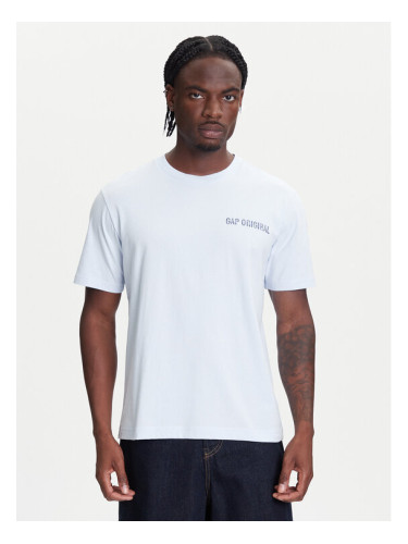 Gap Тишърт 768925-01 Син Regular Fit