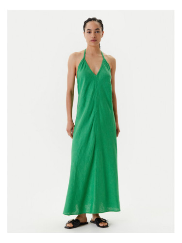 United Colors Of Benetton Лятна рокля 4AGHDV0BF Зелен Regular Fit