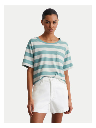 Marc O'Polo Тишърт 516 2321 51241 Зелен Loose Fit