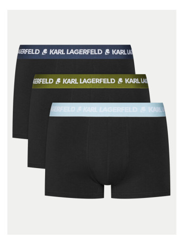 KARL LAGERFELD Комплект 3 чифта боксерки A1M47021 Цветен
