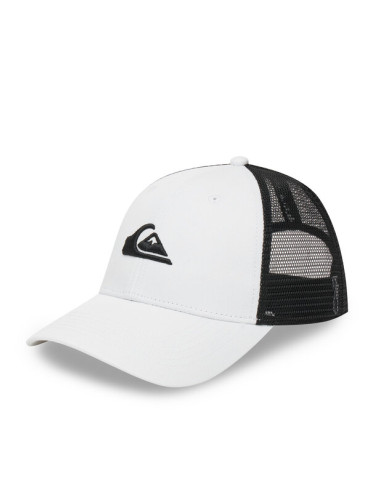 Quiksilver Шапка с козирка QS-M3-003-SS25 Бял