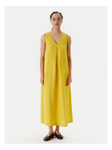 United Colors Of Benetton Лятна рокля 4AGHDV07C Жълт Relaxed Fit