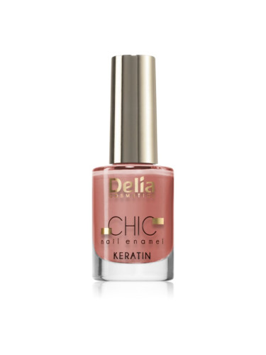 Delia Cosmetics Chic лак за нокти с кератин цвят Gleam 04 11 мл.