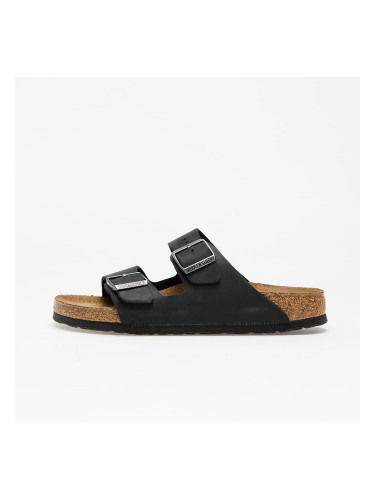 Birkenstock Arizona Soft Footbed Natural Leather Oiled Black 38