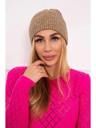 Kesi Cap thin Wioletta K251 dark beige