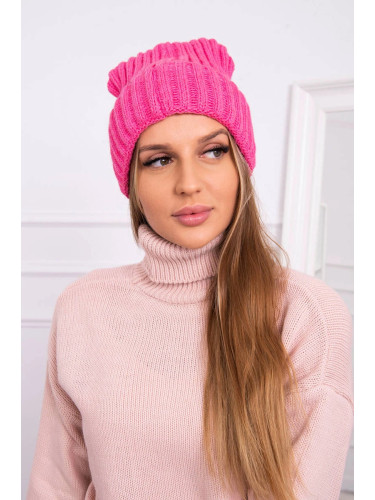 Kesi Cap with turn up Magda K293 orange neon