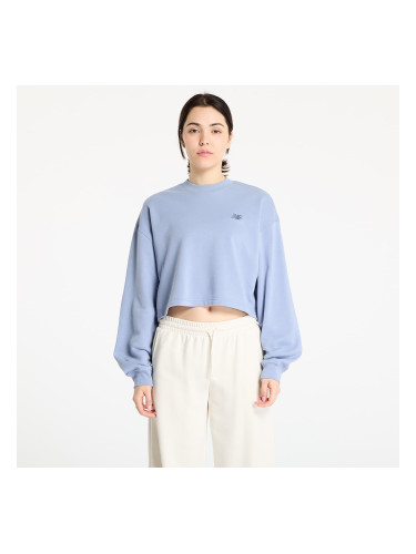 Суитшърт New Balance Coastal Fleece Crew Dusk Shower M