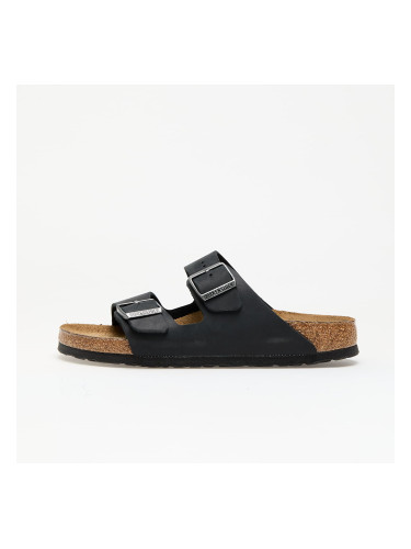Birkenstock Arizona Soft Footbed Natural Leather Oiled Black 38