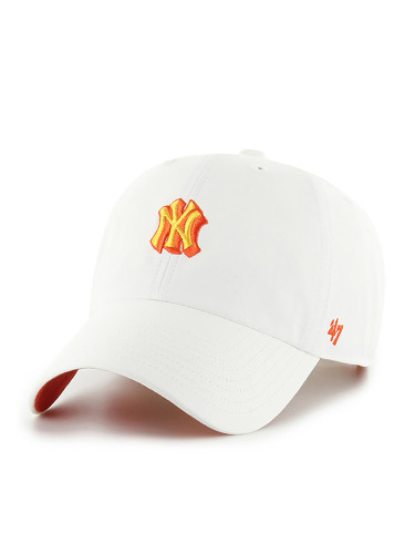Шапка с козирка 47 Brand New York Yankees B-CHPCU17GWS Бял