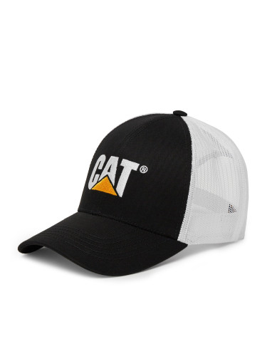 Шапка с козирка CAT Footwear Raised Logo 1120062-12869 Черен