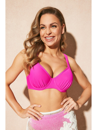 Горнище на бански костюм Maia Hot Pink