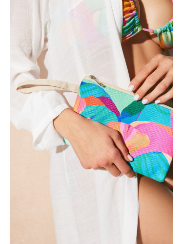 Плажна чантичка Flowers