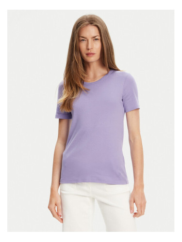 United Colors Of Benetton Тишърт 3GA2E16A0 Виолетов Regular Fit