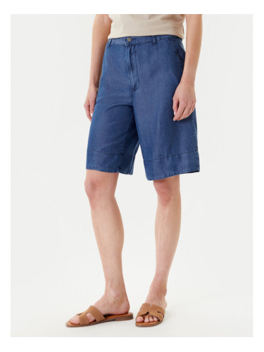 United Colors Of Benetton Бермуди 4KHND9020 Син Relaxed Fit