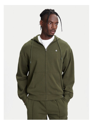 United Colors Of Benetton Суитшърт 342ZU500P Зелен Regular Fit