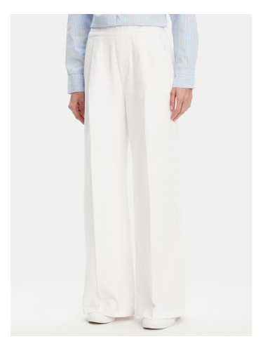 United Colors Of Benetton Панталони тип палацо 4DUKDF01B Бял Wide Leg