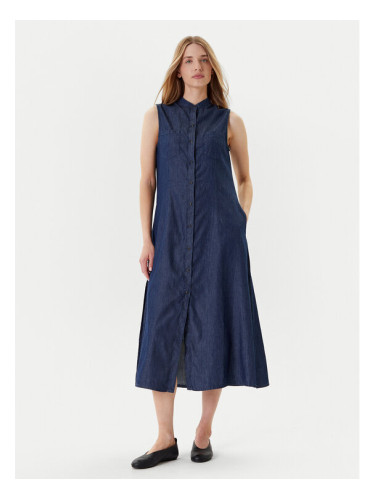 United Colors Of Benetton Ежедневна рокля 44KCDV0BH Тъмносин Regular Fit