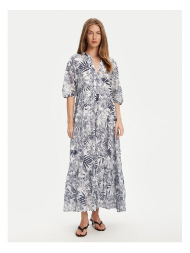 United Colors Of Benetton Лятна рокля 4ENDDV0BT Син Relaxed Fit