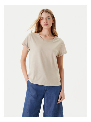 United Colors Of Benetton Тишърт 3BVXD109F Бежов Regular Fit